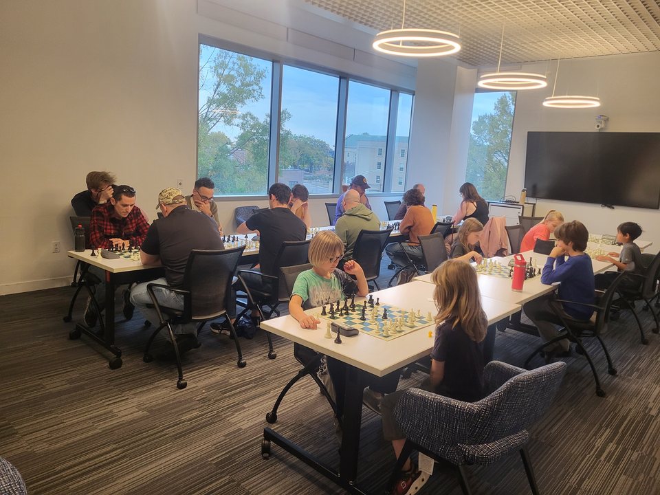 The Knights of November tournament in progress.