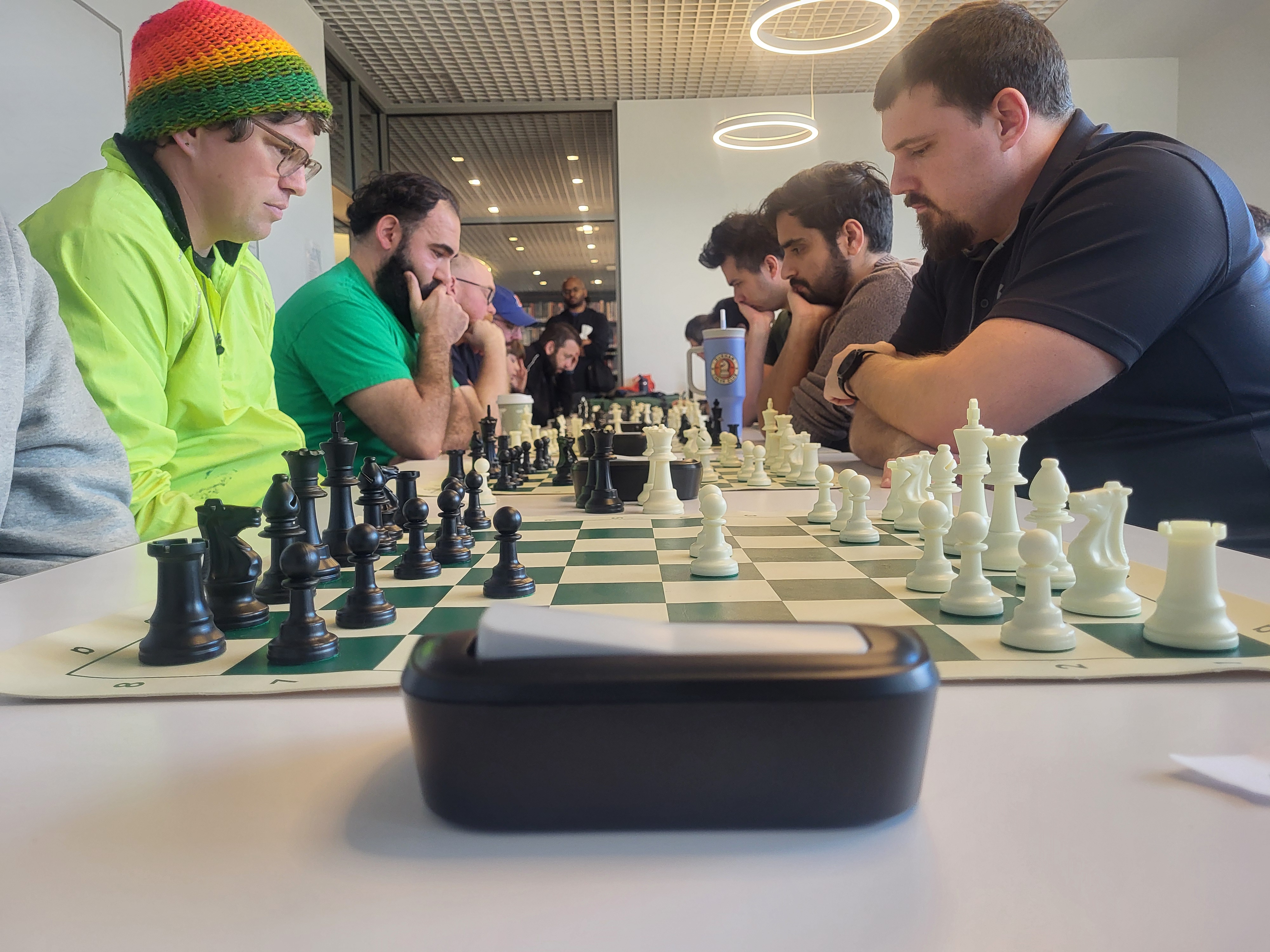 Tournament in progress.